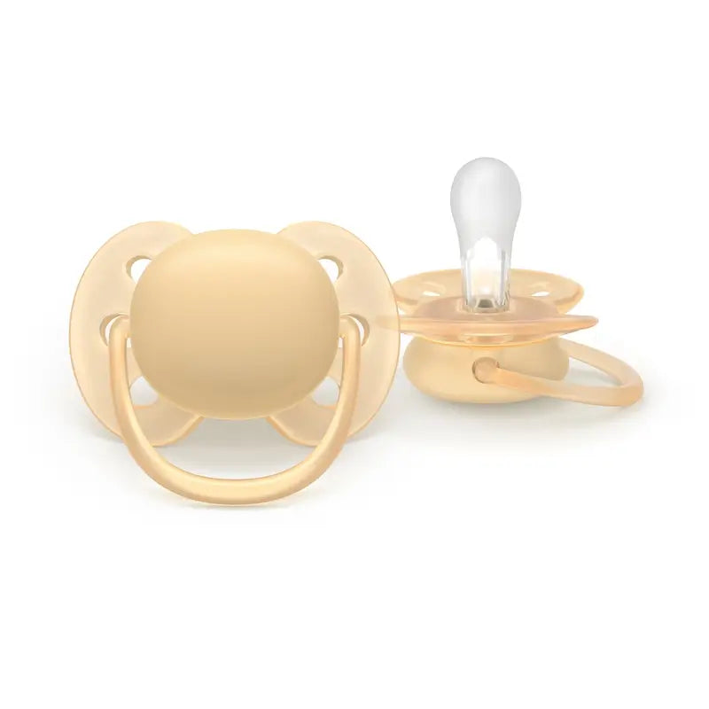 Philips Avent 2 tétines ultra douces 6-18m neutre