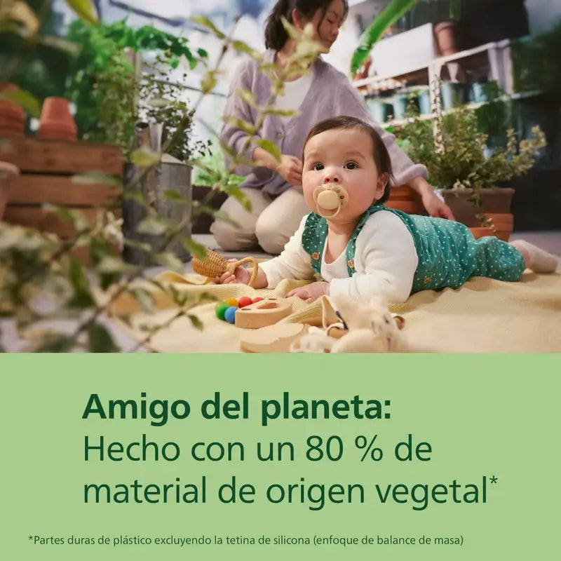 Philips Avent 2 tétines ultra douces 6-18m neutre