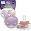 Philips Avent 2 sucettes ultra douces 6-18m bébé fille