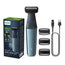 Philips Bodygroom Series 3000 Waterproof Body and Intimate Hair Trimmer Blue
