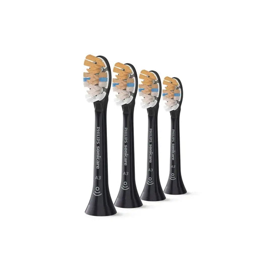 Têtes sonicare Philips Sonicare Diamondclean noires, paquet de 8