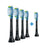 Recharges Philips Sonicare Premium contre la plaque dentaire, 4+1 pièces