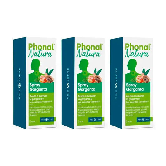 Phonal Natura Spray triple gorge, 3 x 15 ml