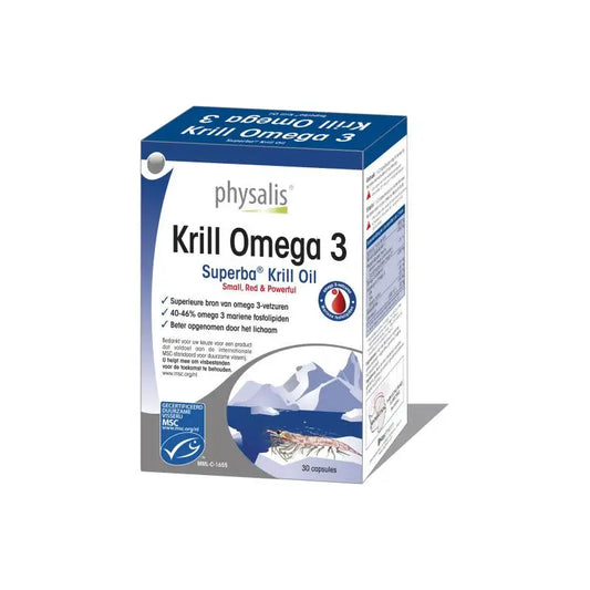 Physalis Krill Omega 3 , 30 capsules