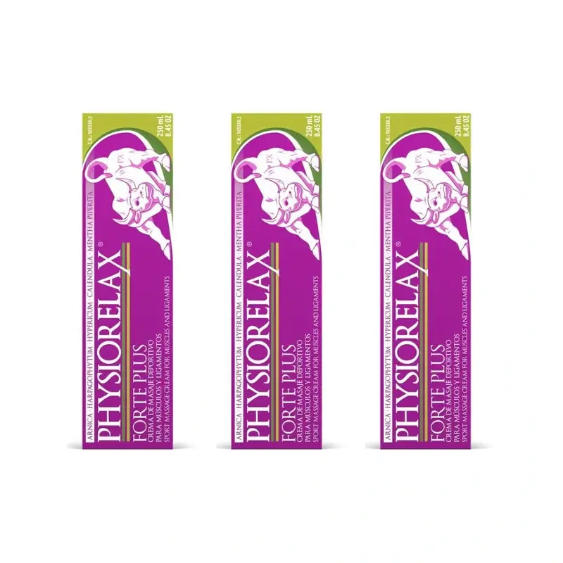 Physiorelax Forte Plus Crème, 3X250Ml