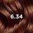 Phyto Colouring 6.34 Dark Blonde Copper - Kit de coloration permanente, 110 ml