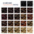 Phyto Colouring 6.34 Dark Blonde Copper - Kit de coloration permanente, 110 ml
