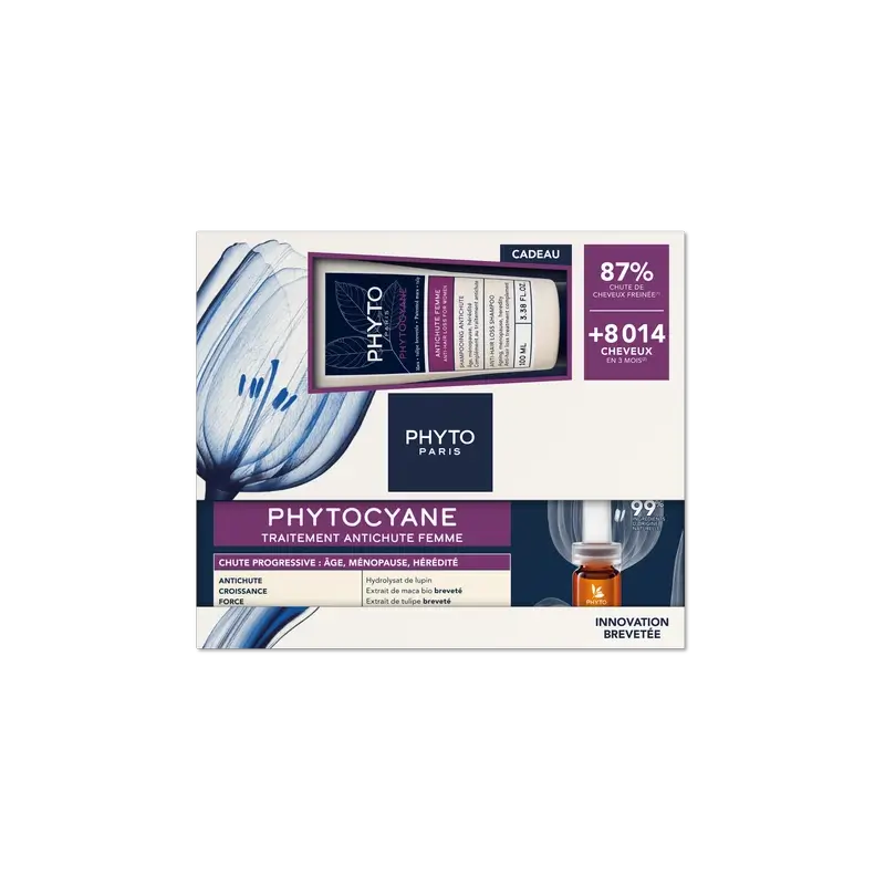 Phyto Phytocyane Chute progressive des cheveux + Shampooing