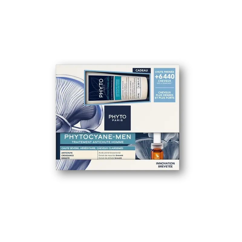 Phyto Phytocyane Phytocyane Men Progressive+Shampooing