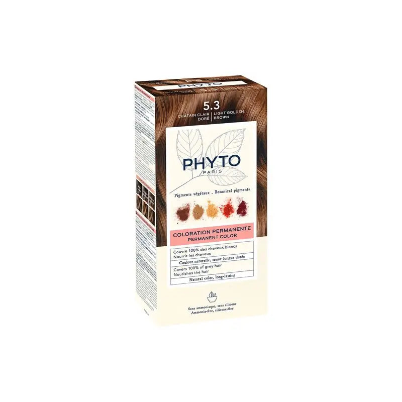 PHYTO Phytocolor 5.3 permanent colouring light golden brown tone