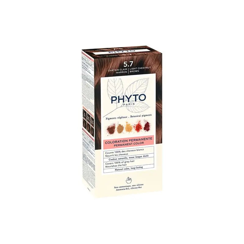 PHYTO Phytocolor 5.7 light brown permanent colouring