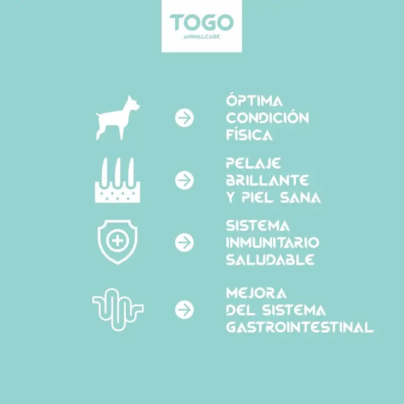 Togo Aliment végétarien naturel sans céréales pour chiens, 12 kg