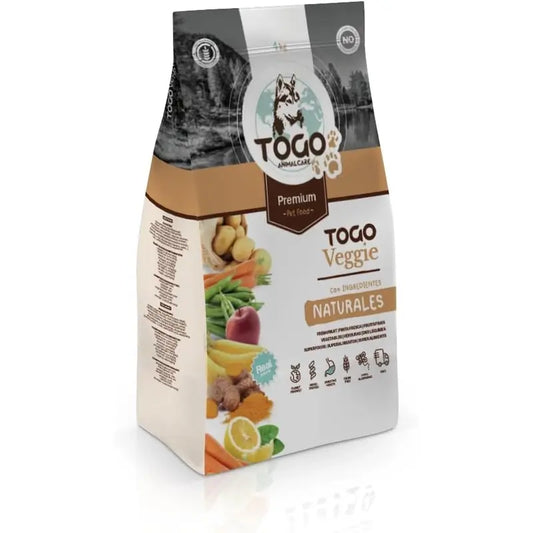 Togo Hypoallergenic Croquettes pour chien végétaliennes hypoallergéniques, 4 kg
