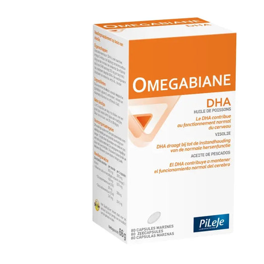 Pileje Omegabiane Dha 80 Capsules