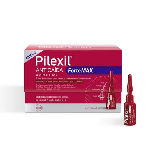 Pilexil Forte Max Ampoules 20 unités, 100 ml