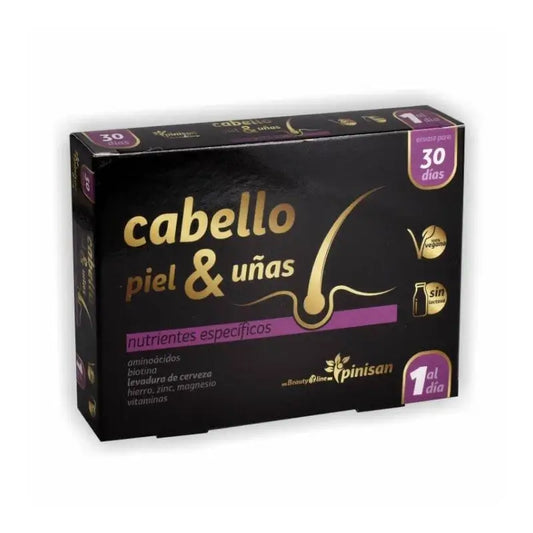 Pinisan Cheveux, Peau et Ongles, 30 gélules