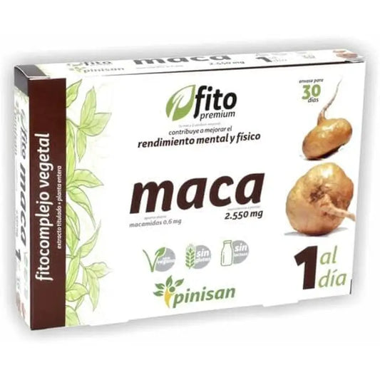 Pinisan Fitopremium Maca, 30 Capsules