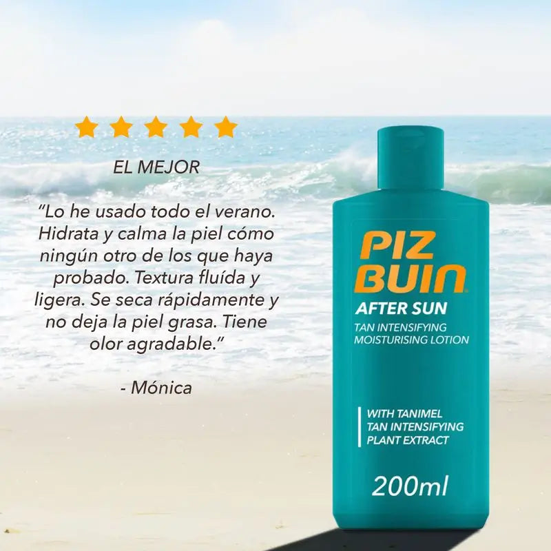 Piz Buin After Sun Moisturising Body Cream with Tanimel, 200 ml