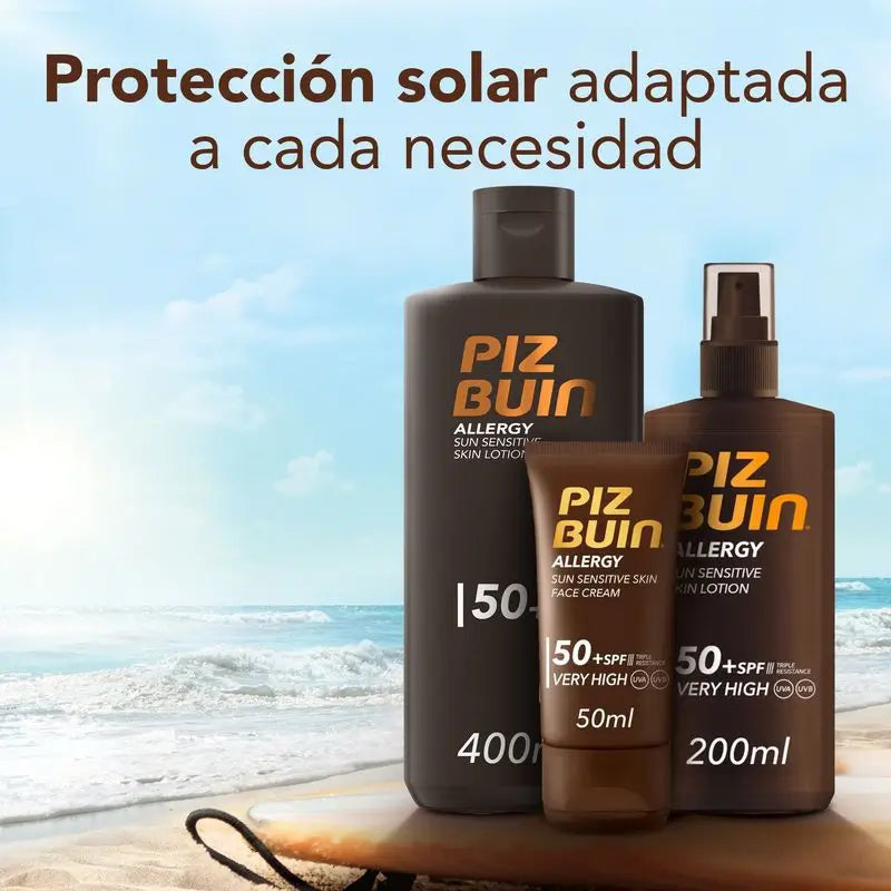 Piz Buin Allergy Body Sunscreen SPF50, 400 ml