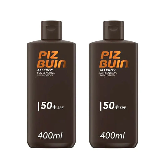 Piz Buin Duplo Allergy Lotion Spf 50, 2X400 ml