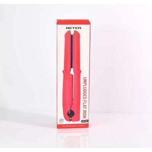 Fer à repasser électronique de voyage Beter GRWM rouge