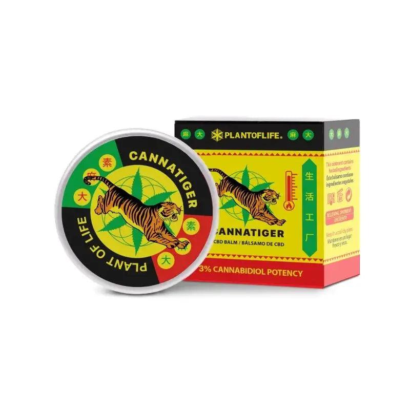 Plant Of Life Baume du tigre Cannatiger CBD 3% (360Mg) , 12 ml