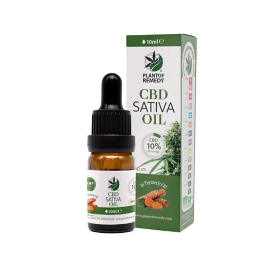 Plant Of Remedy Huile de Curcuma 10% CBD , 10 ml