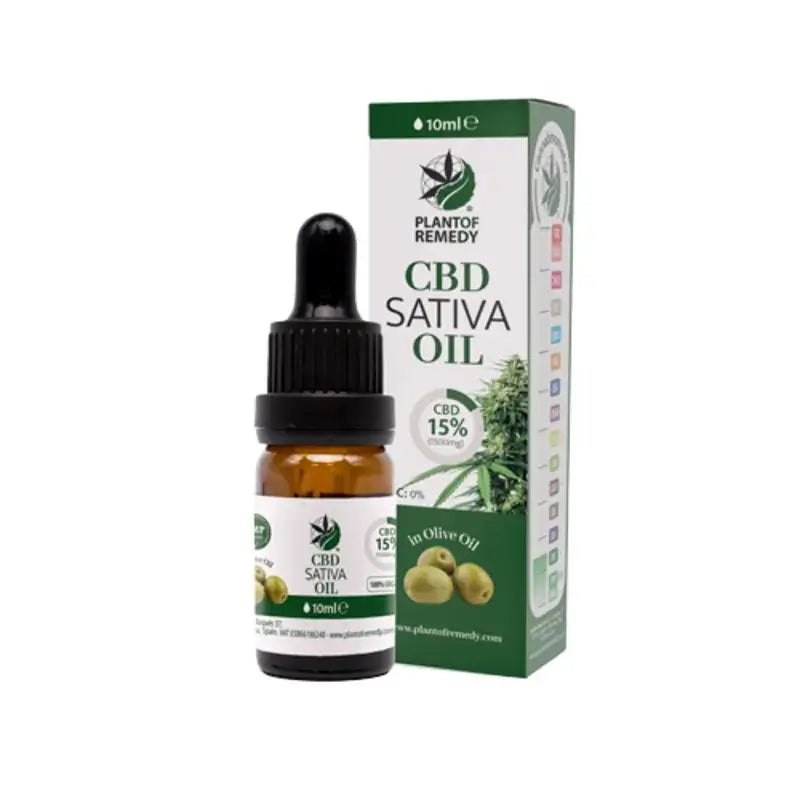 Plant Of Remedy 15% CBD Huile d'olive, 10 ml