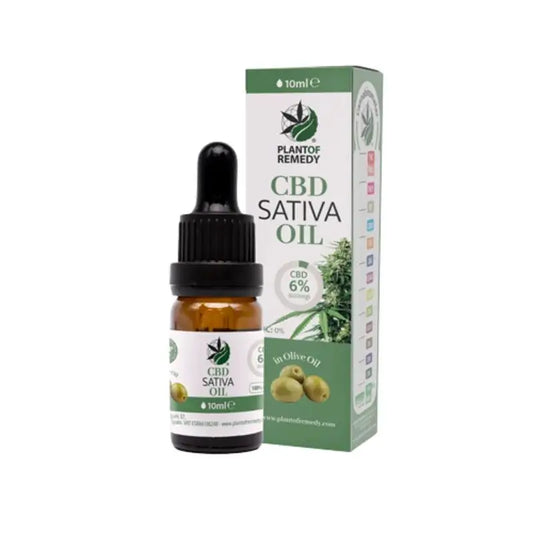 Plant Of Remedy Huile d'olive avec 6% de CBD, 10 ml