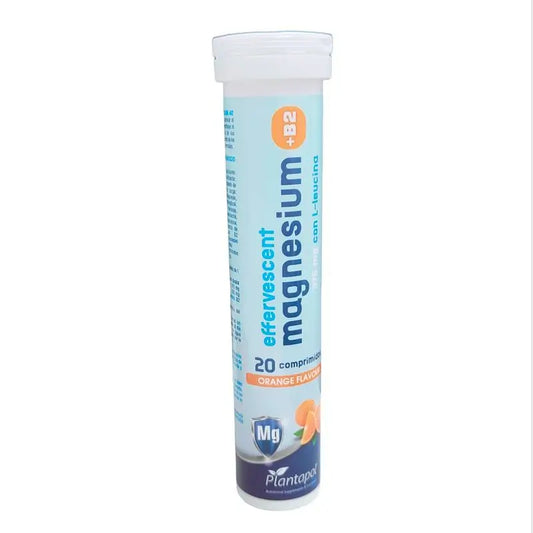 Plantapol Magnésium+B2 Avec Leucine S/Orange 20Caps Efferves.