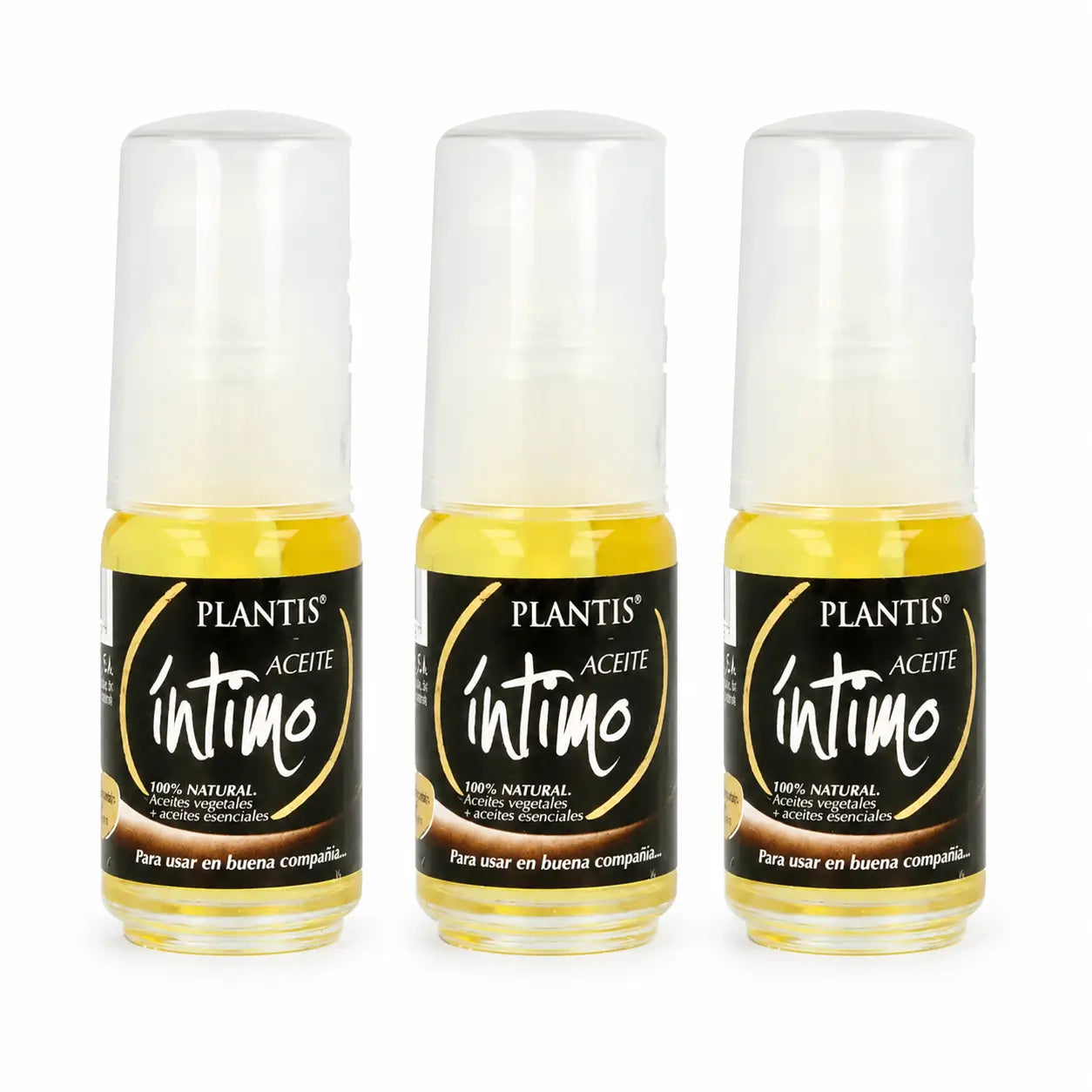 Huile intime Plantis 30 ml, lot de 3
