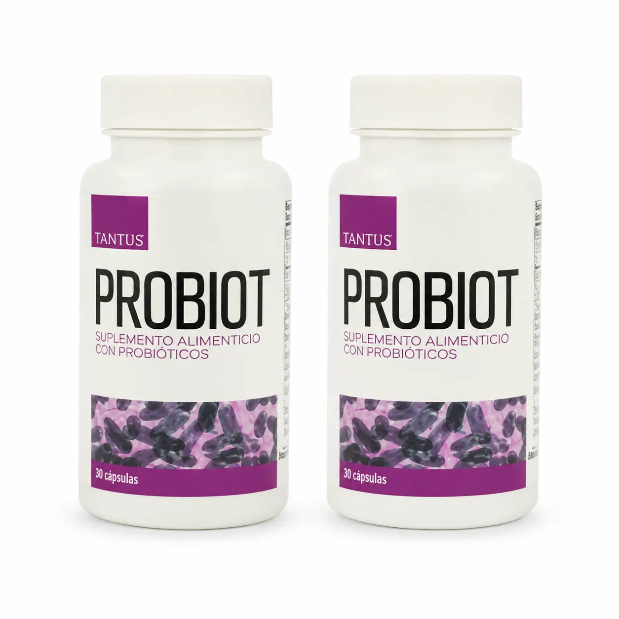 Plantis Probiot, complément alimentaire aux probiotiques, 60 gélules, lot de 2