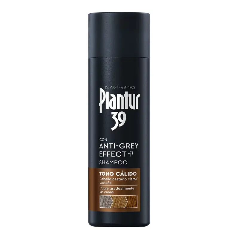 Plantur Shampooing 39 Anti Grey Effect Warm Tone, 200 ml