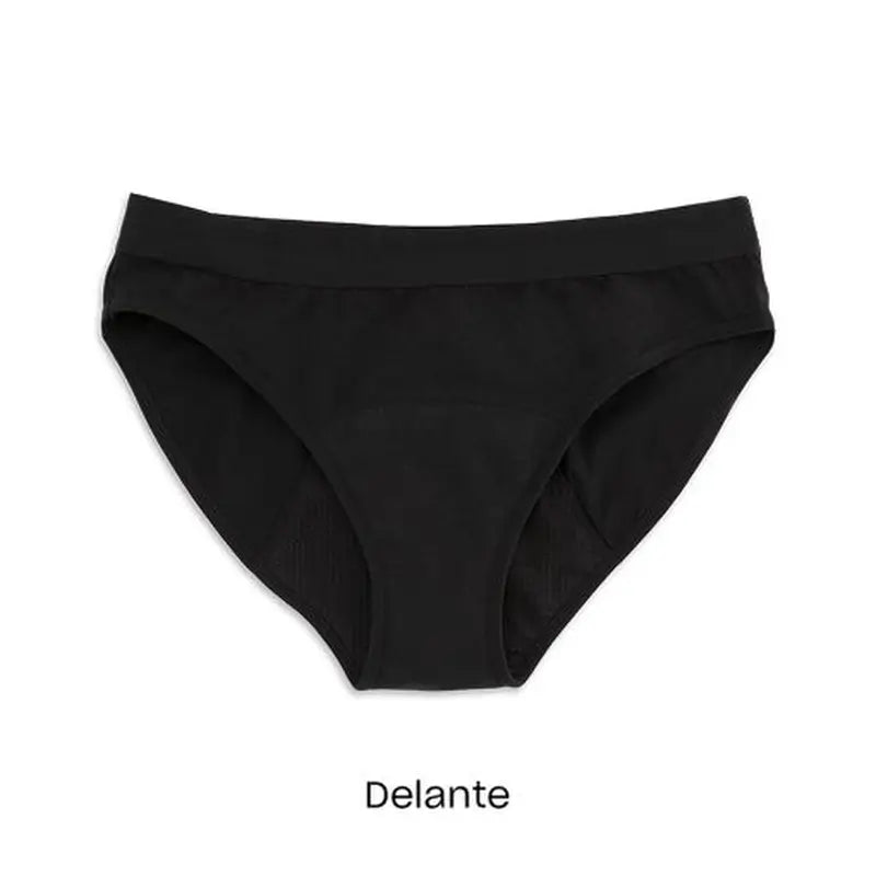 Platanomelon Kiwitas Classic Sporty Menstrual Panties Black T / Xs