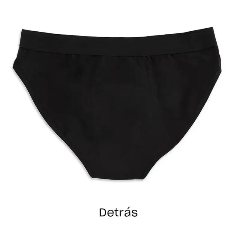 Platanomelon Kiwitas Classic Sporty Menstrual Panties Black T / Xs