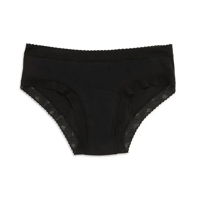 Platanomelon Kiwitas Double Blonda Menstrual Panties Black / Xxl