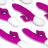 Platanomelon Elvis Lilas Vibrateur Lapin