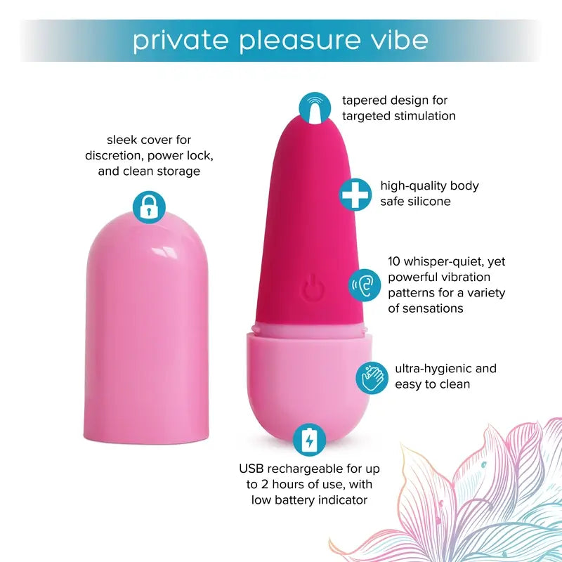 Plusone Private Pleasure Vibe , 1 pcs.