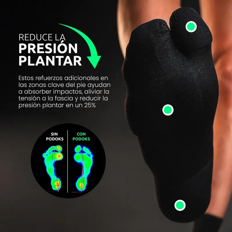 Chaussettes de confort Podoks H3 noires