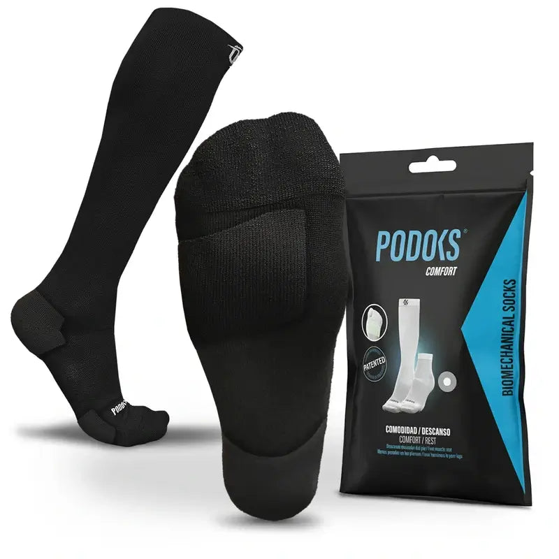 Podoks Chaussettes pour jambes fatiguées H6 Noir