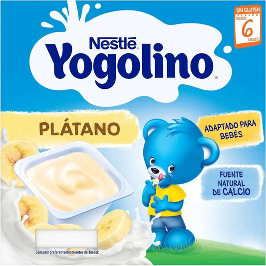 Nestlé Yogolino Banane, 4X100 g