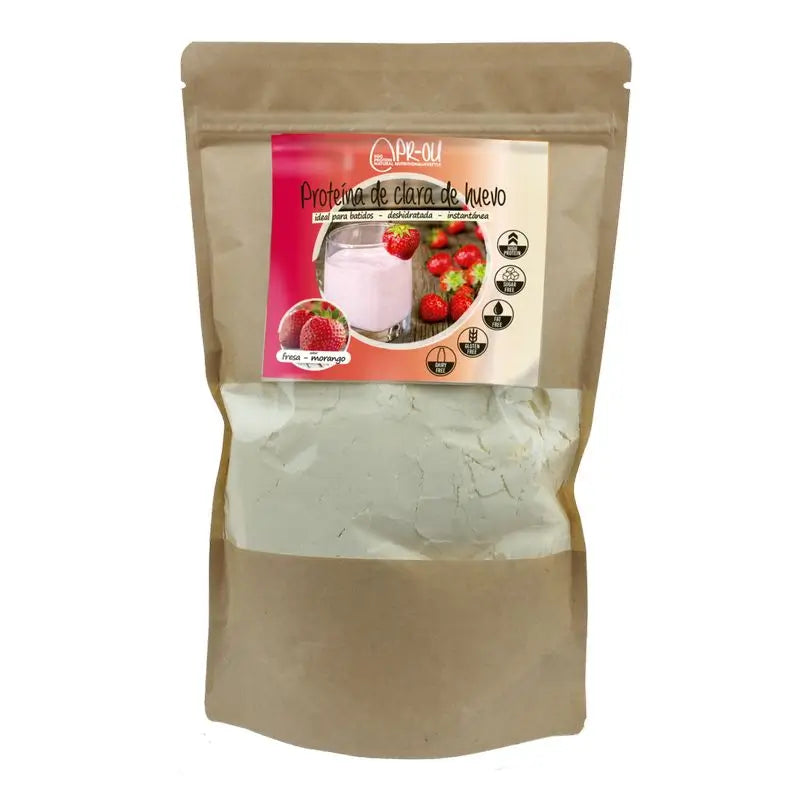 Pr-Ou Blanc d'oeuf Arôme Fraise 1Kg.Sg