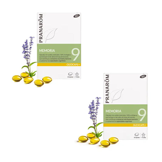 Pranarôm 9 Bio Mémoire, 2X30 Capsules
