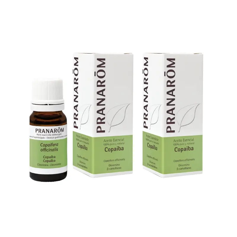 Pranarôm Copaiba Huile Essentielle, 2X10Ml