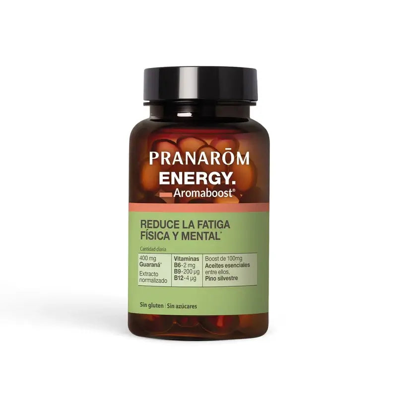 Pranarom Aromaboost Energy, 60 gélules