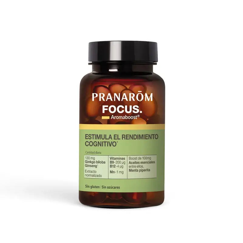 Pranarom Aromaboost Focus, 60 gélules