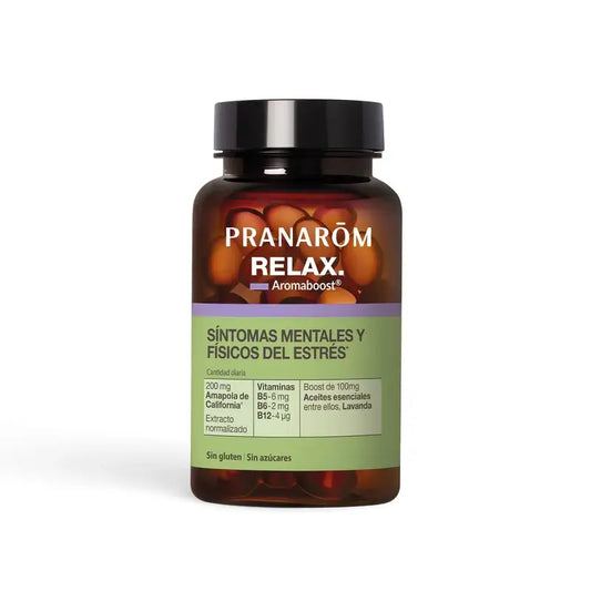 Pranarom Aromaboost Relax, 60 gélules