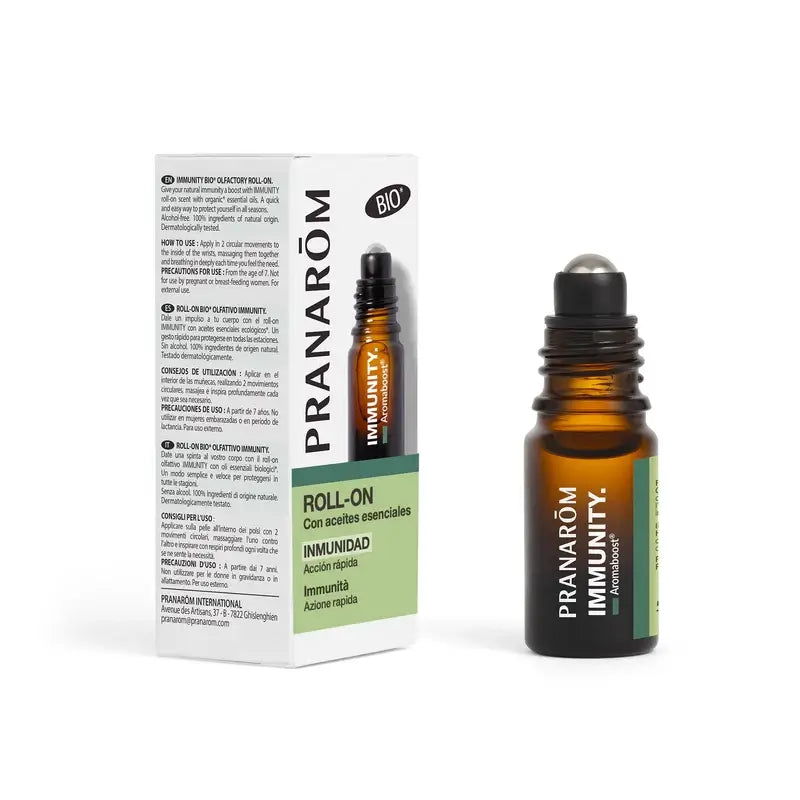 Pranarom Aromaboost Immunité Roll On, 5ml