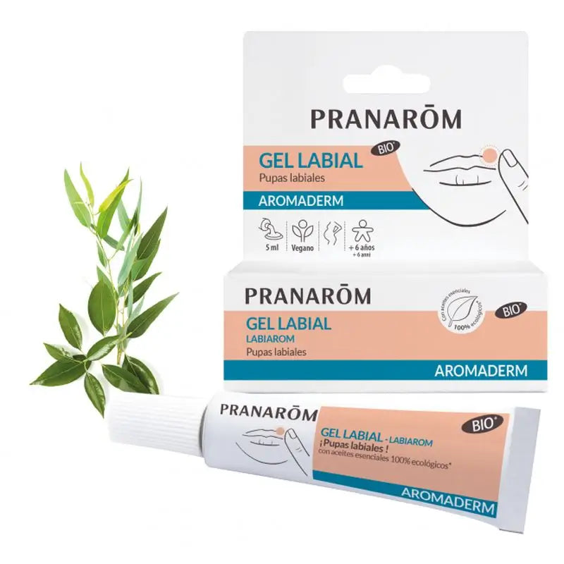 Pranarom Aromaderm Labiarom Lip Gel Labiarom, 5ml
