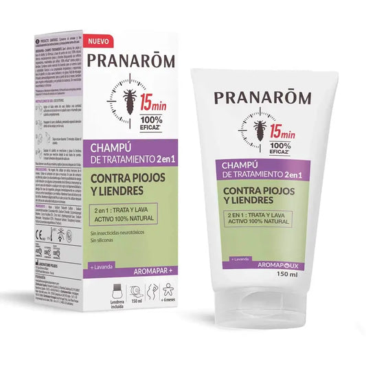 Pranarôm Aromapar + Shampooing traitant, 150 ml